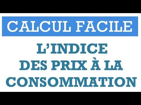 Indice des prix à la consommation: calcul facile en 5 étapes (IPC)